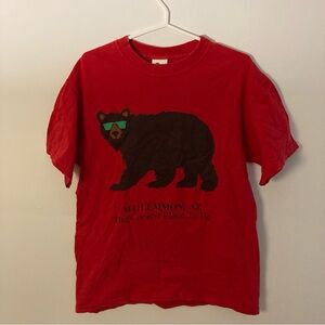 Harley bear T-shirt red size m